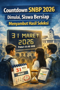 Countdown SNBP 2026 Dimulai, Siswa Bersiap Menyambut Hasil Seleksi